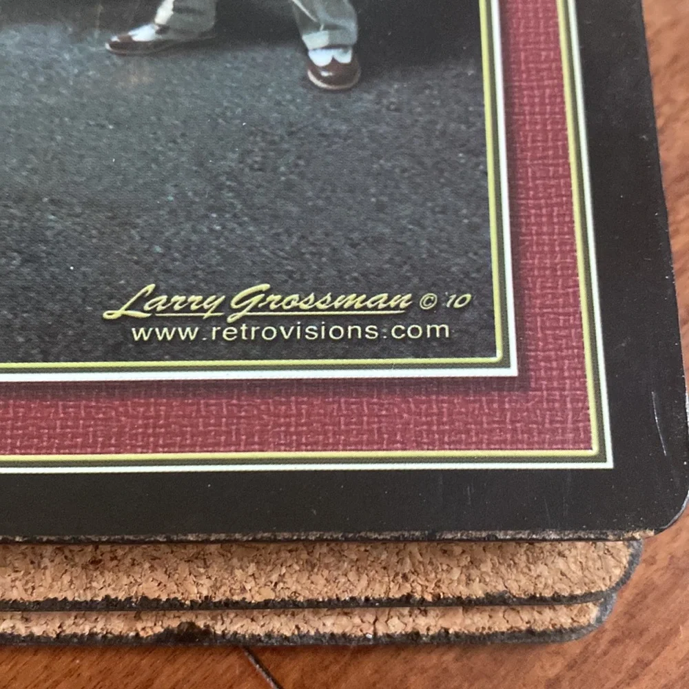 Nostalgic 4 Piece Vintage ‘2013 Diner Placemats by L. Grossman EUC